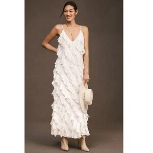 fidelia beaded maxi dress BHLDN + Fidelia Beaded Maxi Dress